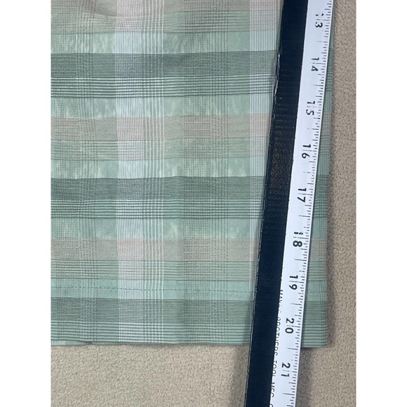 Nike Golf Womes M Capri Pants Multicolor Plaid Pockets Zipper‎ Fly Regular Fit - Picture 7 of 13